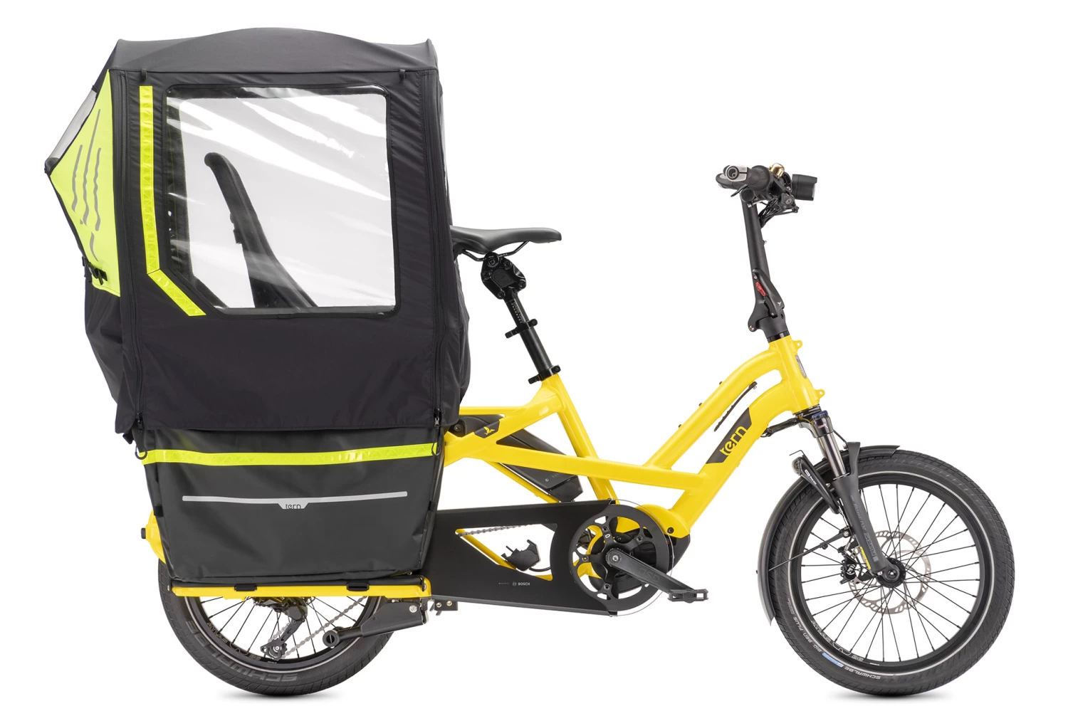 Tern Storm Shield - Verdeck Tern Storm Shield - Verdeck -Bike Zubehör tern storm shield mit hold panniers
