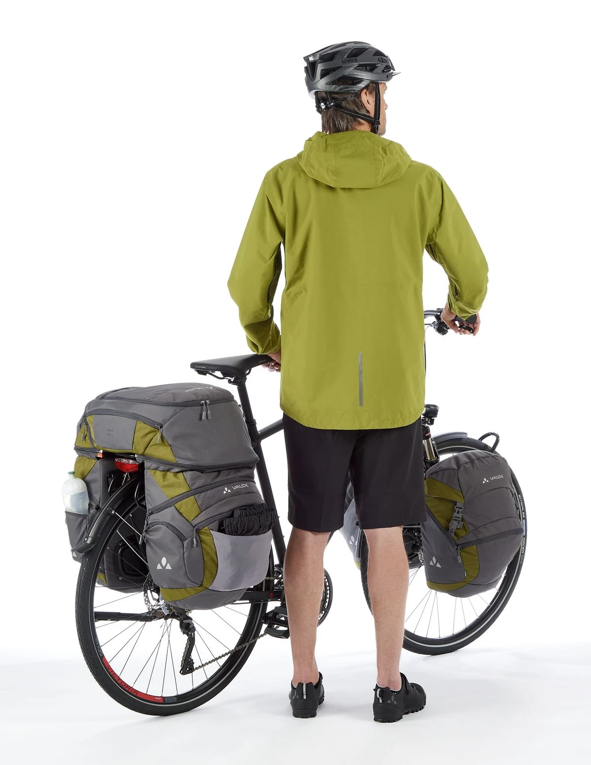 Vaude Karakorum Pro Hinterradtasche Set 3-teilig Vaude Karakorum Pro Hinterradtasche Set 3-teilig -Bike Zubehör vaude karakorum pro am fahrrad 1