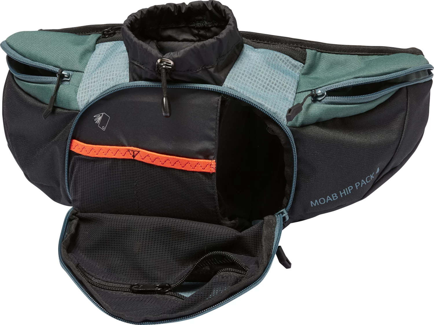 Vaude Moab Hip Pack 4 Vaude Moab Hip Pack 4 -Bike Zubehör vaude moab hip pack 4 dusty moss geoeffnet