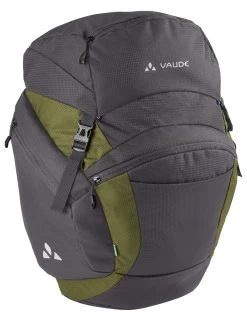 Vaude OnTour Back Hinterradtasche Paar -Bike Zubehör vaude ontour back iron bamboo rueckseite