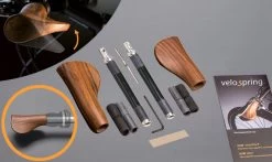 Velospring Fahrradgriff Sen Comfort - Gefedert -Bike Zubehör velospring fahrradgriff sen comfort gekuerzt links