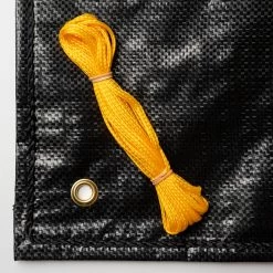 VK E-Bike Schutzhülle Tandem - Extralang Inkl. Ösen & Leine Schwarz -Bike Zubehör vk schutzhuelle tandem kordel